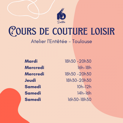 cours de couture Toulouse